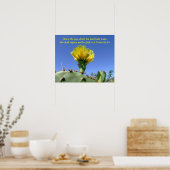 Psalm-Poster-Blume Poster (Küche)