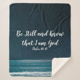 Psalm sei still und weiß, ich bin Gott Nacht Stra Sherpadecke