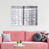 Psalm von David: Psalterim Octaplums, 1516 Leinwanddruck (Insitu (Wohnzimmer))