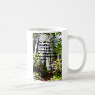 Psalm-Weg des Lebens Kaffeetasse