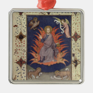 Psalme Mitgliedstaates 11060-11061 von Penitence: Silbernes Ornament