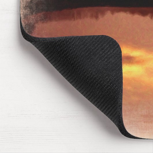 Psalme u. Sonnenuntergänge, Bibel-Vers Mousepad (Ecke)