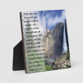 Psalmen 103:2-5 fotoplatte (Vorderseite)