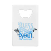 Psalmen 103 Christliches Design Geldbeutel Flaschenöffner (Rückseite)