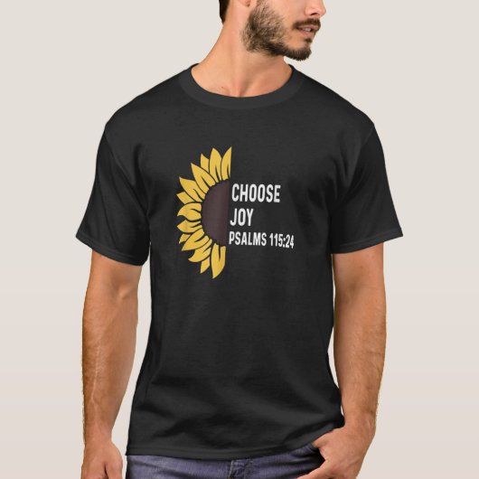 Psalmen 115 24 Gottesgottesdienst Christliches Zit T-Shirt (Vorderseite)