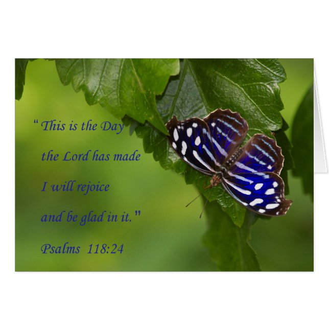 Psalmen 118:24 (Vorderseite (Horizontal))