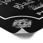 Psalmen 118: 24 — Art Print Poster (Ecke)