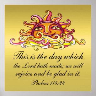 Psalmen 118:24 poster