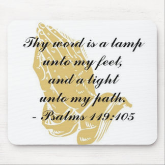 Psalmen 119:105 Mousepad
