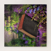 Psalmen 119 Bibelverse "Ein Licht für meinen Weg" Puzzle (Horizontal)