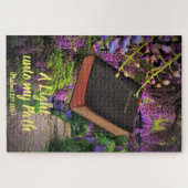 Psalmen 119 Bibelverse "Ein Licht für meinen Weg" Puzzle (Horizontal)