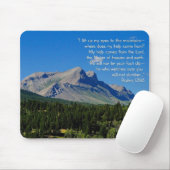 Psalmen 121:1-3 mousepad (Mit Mouse)