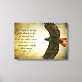 Psalmen 139:7 Inspiration Leinwanddruck (Vorderseite)