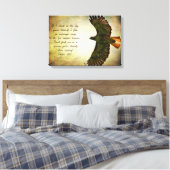 Psalmen 139:7 Inspiration Leinwanddruck (Insitu (Schlafzimmer))