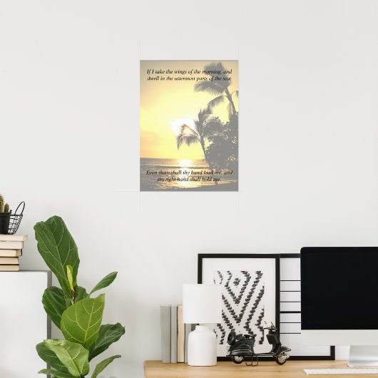 Psalmen 139 poster (Heimbüro)