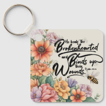 Psalmen 147:3 Christliches Bibelverse-Bild