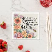 Psalmen 147:3 Christliches Bibelverse-Bild Serviette (Beispiel)