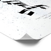 Psalmen 16,11, Ihr Muschel lasse mir, die Lebenswe Poster (Ecke)