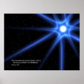 Psalmen 19:2 poster (Vorne)