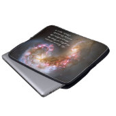 Psalmen 19 Inspiration Laptopschutzhülle (Vorne Knopf)