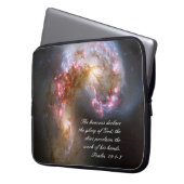 Psalmen 19 Inspiration Laptopschutzhülle (Vorderseite Links)