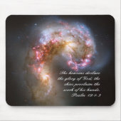 Psalmen 19 Inspiration Mousepad (Vorne)