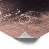 Psalmen 1:1-3 Gesegnet ist der Mann - Ermutigung Poster (Ecke)