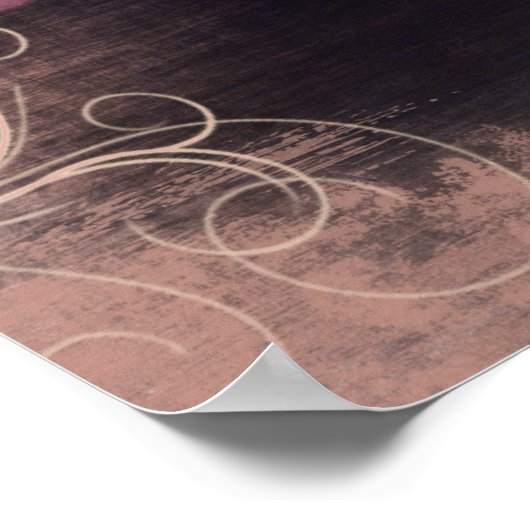 Psalmen 1:1-3 Gesegnet ist der Mann - Ermutigung Poster (Ecke)