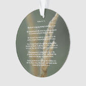 Psalmen 23: 1-6 ornament (Vorderseite)