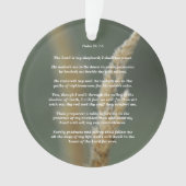 Psalmen 23: 1-6 ornament (Vorderseite)