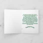 Psalmen 23 Gebet für Sie Karte (Innenseite)