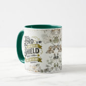 Psalmen 28:7 Lord My Stärke and Shield Custom Tasse (Vorderseite Links)