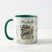 Psalmen 28:7 Lord My Stärke and Shield Custom Tasse (Links)
