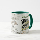 Psalmen 28:7 Lord My Stärke and Shield Custom Tasse (VorderseiteRechts)