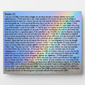 Psalmen 31:1-24 fotoplatte (Vorderseite)