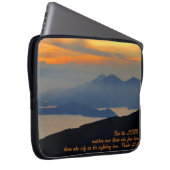 Psalmen 33:18 Inspiration Laptopschutzhülle (Vorne Rechts)