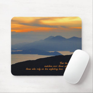 Psalmen 33:18 Inspiration Mousepad