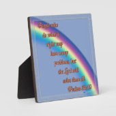 Psalmen 34:19 NCV Fotoplatte (Vorderseite)