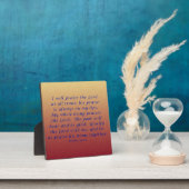 Psalmen 34:1-3 fotoplatte (InSitu)