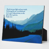 Psalmen 43:3 Inspiration Fotoplatte (Seite)