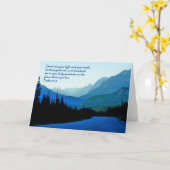 Psalmen 43:3 Inspiration Karte (Gelbe Blume)