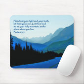 Psalmen 43:3 Inspiration Mousepad (Mit Mouse)