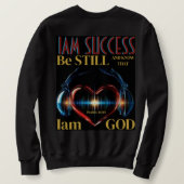 Psalmen 46:10 sweatshirt (Design Rückseite)