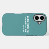 Psalmen 46:5 Gott ist in ihrem Bibelverse Case-Mate iPhone Hülle (Rückseite (Horizontal))