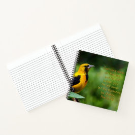 Psalmen 55:22 Inspiration Notizblock