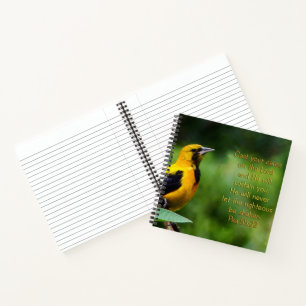 Psalmen 55:22 Inspiration Notizblock