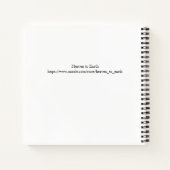 Psalmen 55:22 Inspiration Notizblock (Rückseite)