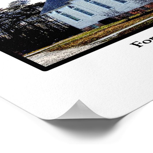 Psalmen 91:11 — Kunstposter Poster (Ecke)