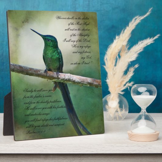 Psalmen 91:1-4 Inspiration Fotoplatte (Seite)