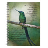 Psalmen 91:1-4 Inspiration Notizblock (Vorderseite)